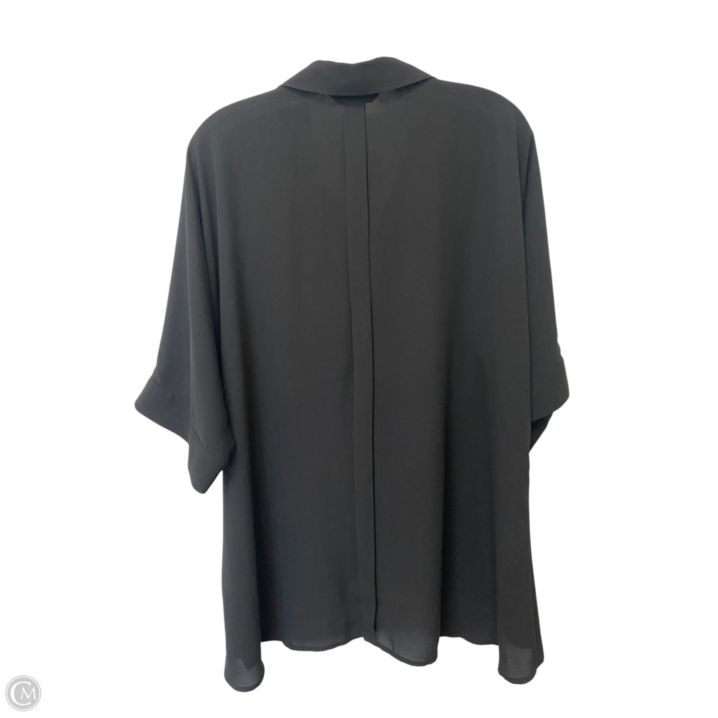 Top Long Sleeve By White House Black Market In Black, Size: M