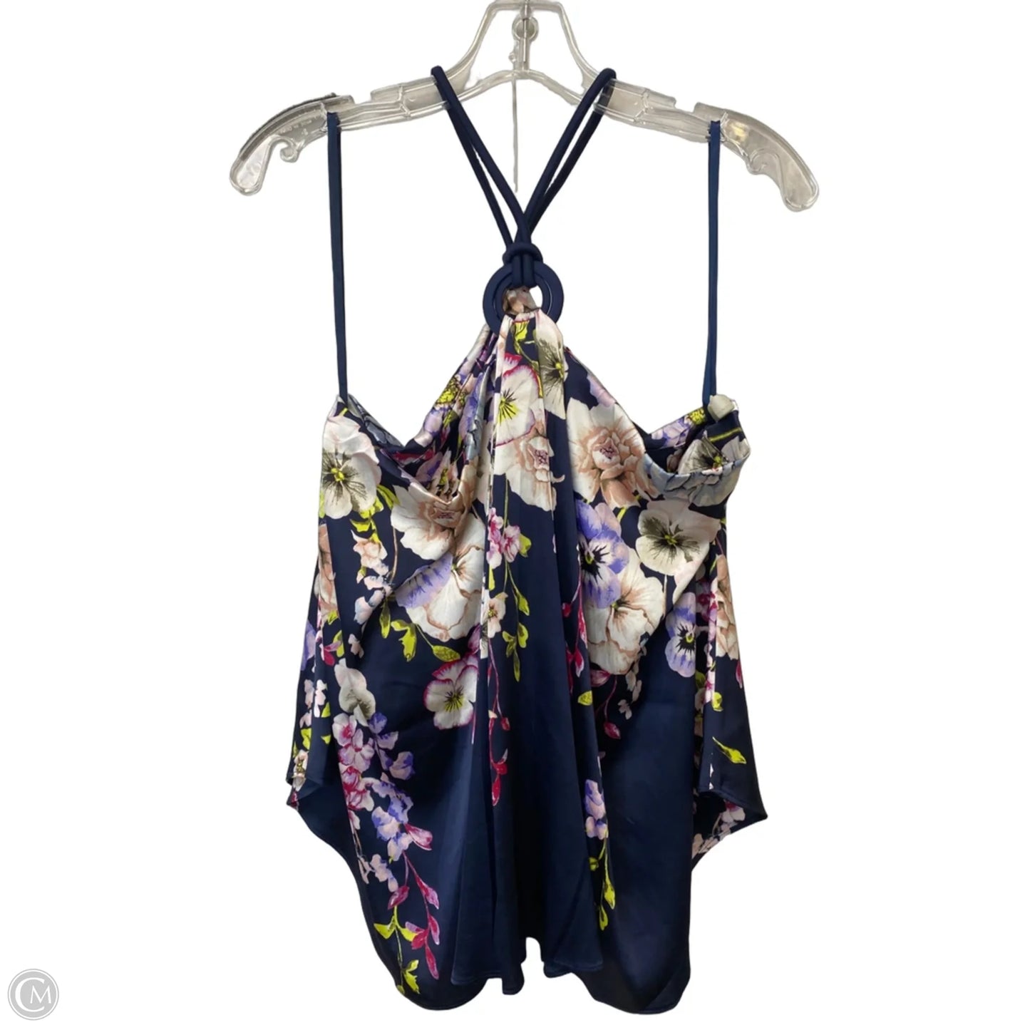 Top Sleeveless By White House Black Market In Floral Print, Size: L