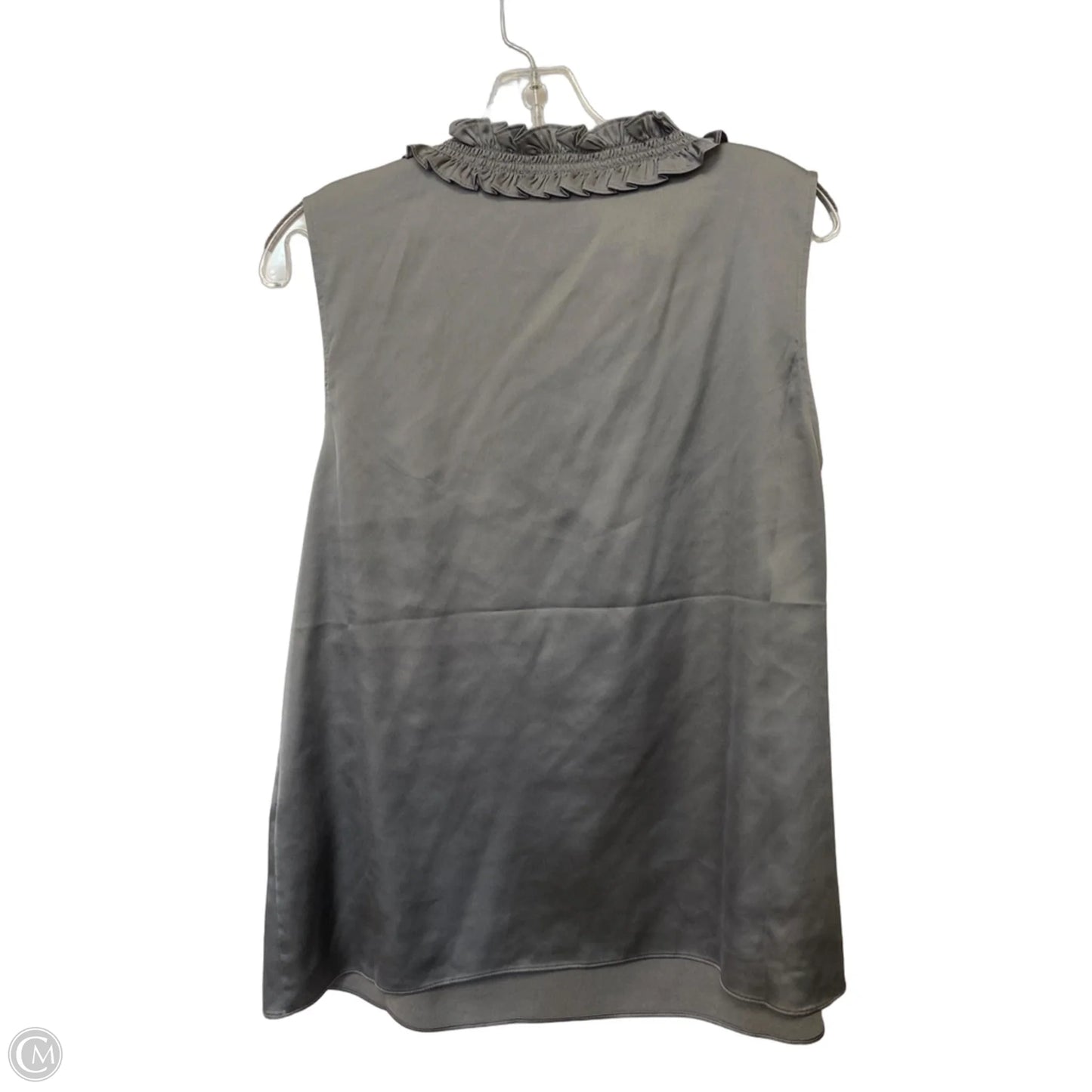 Top Sleeveless By White House Black Market In Grey, Size: L