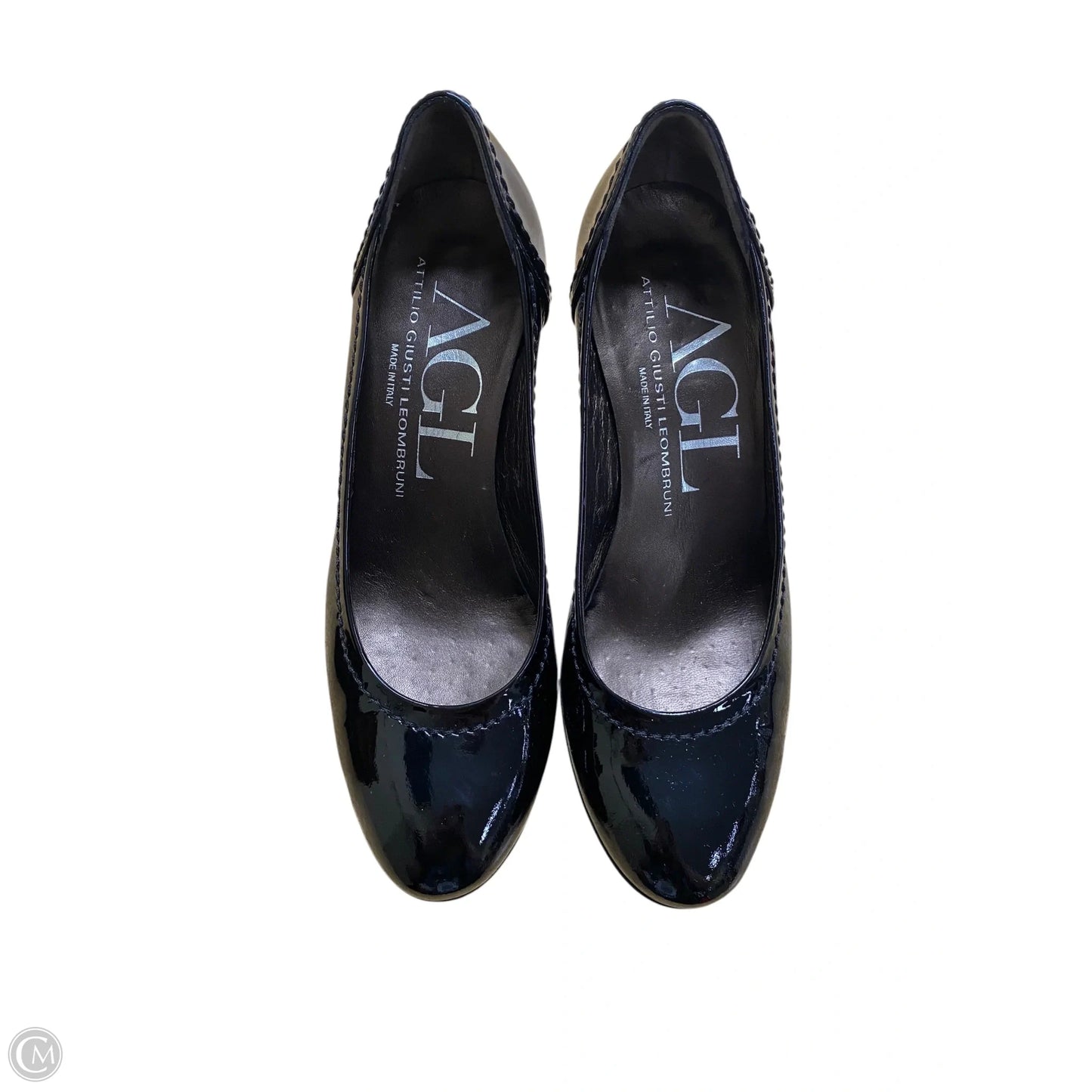 Shoes Heels Block By Agl In Black, Size: 6