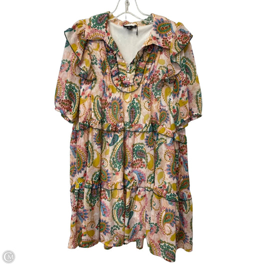 Dress Casual Midi By Gigio In Paisley Print, Size: S