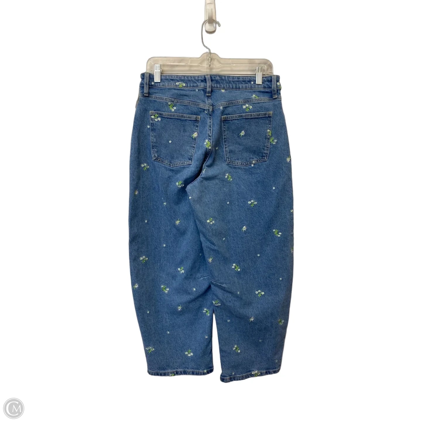 Jeans Wide Leg By Free Assembly In Blue Denim, Size: 4