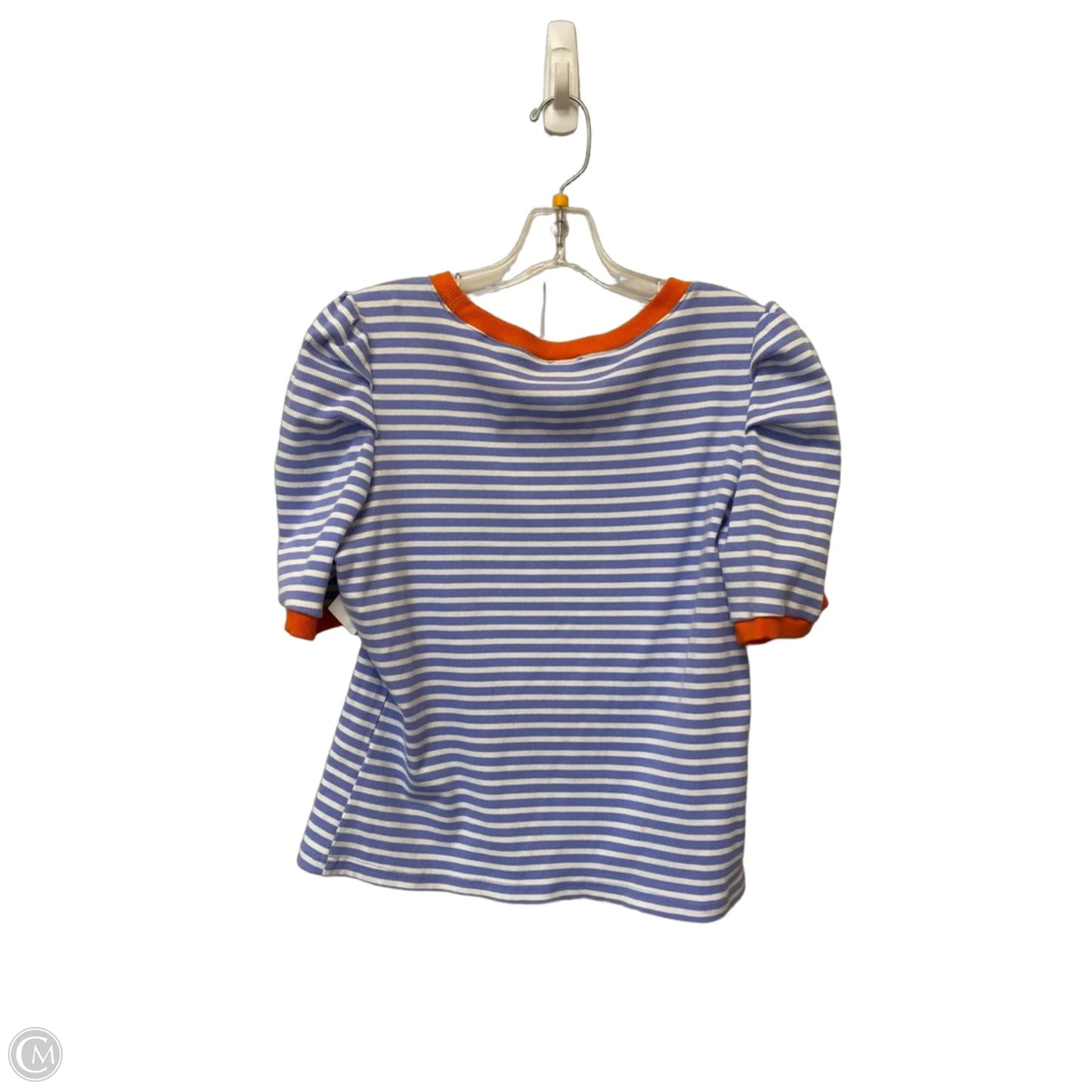 Top Short Sleeve By Maeve In Striped Pattern, Size: L