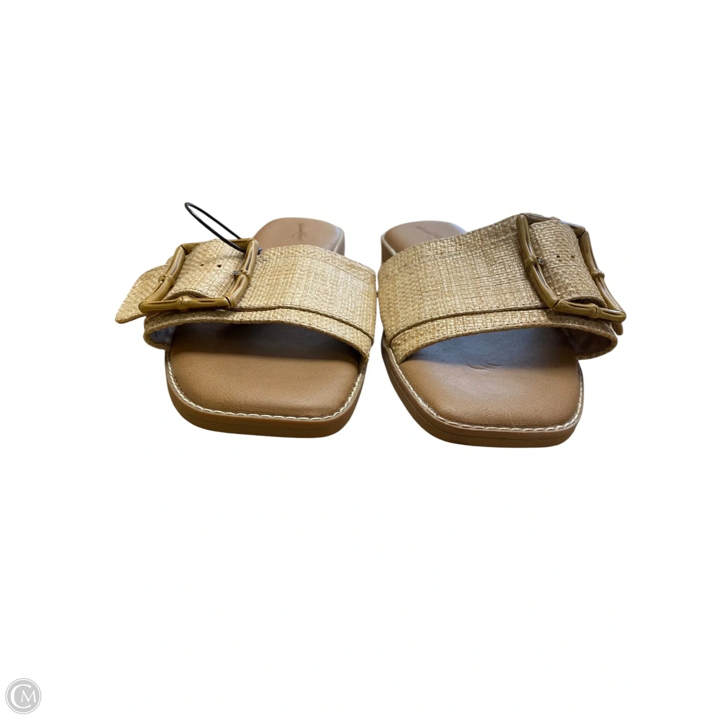 Sandals Flats By Universal Thread In Tan, Size: 8