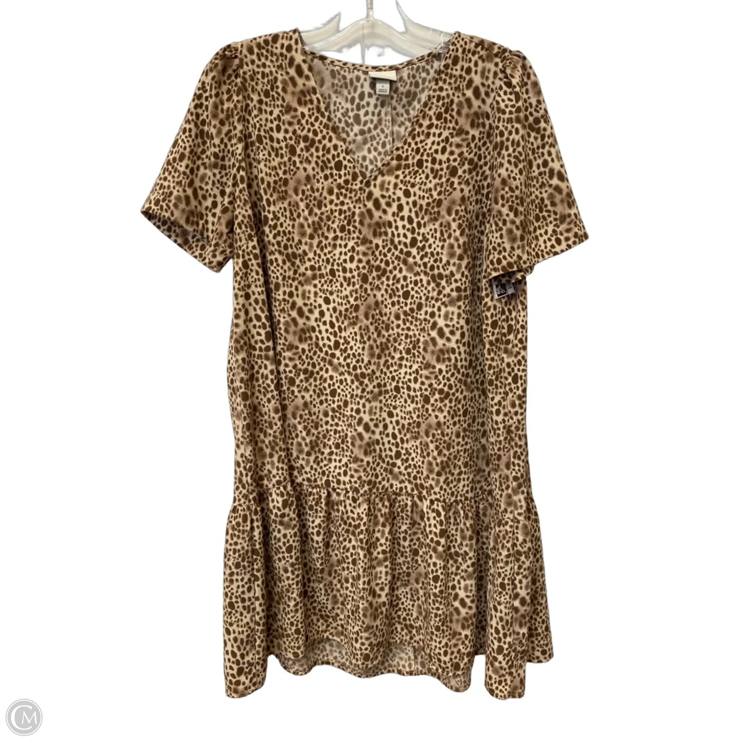 Dress Casual Midi By A New Day In Animal Print, Size: S
