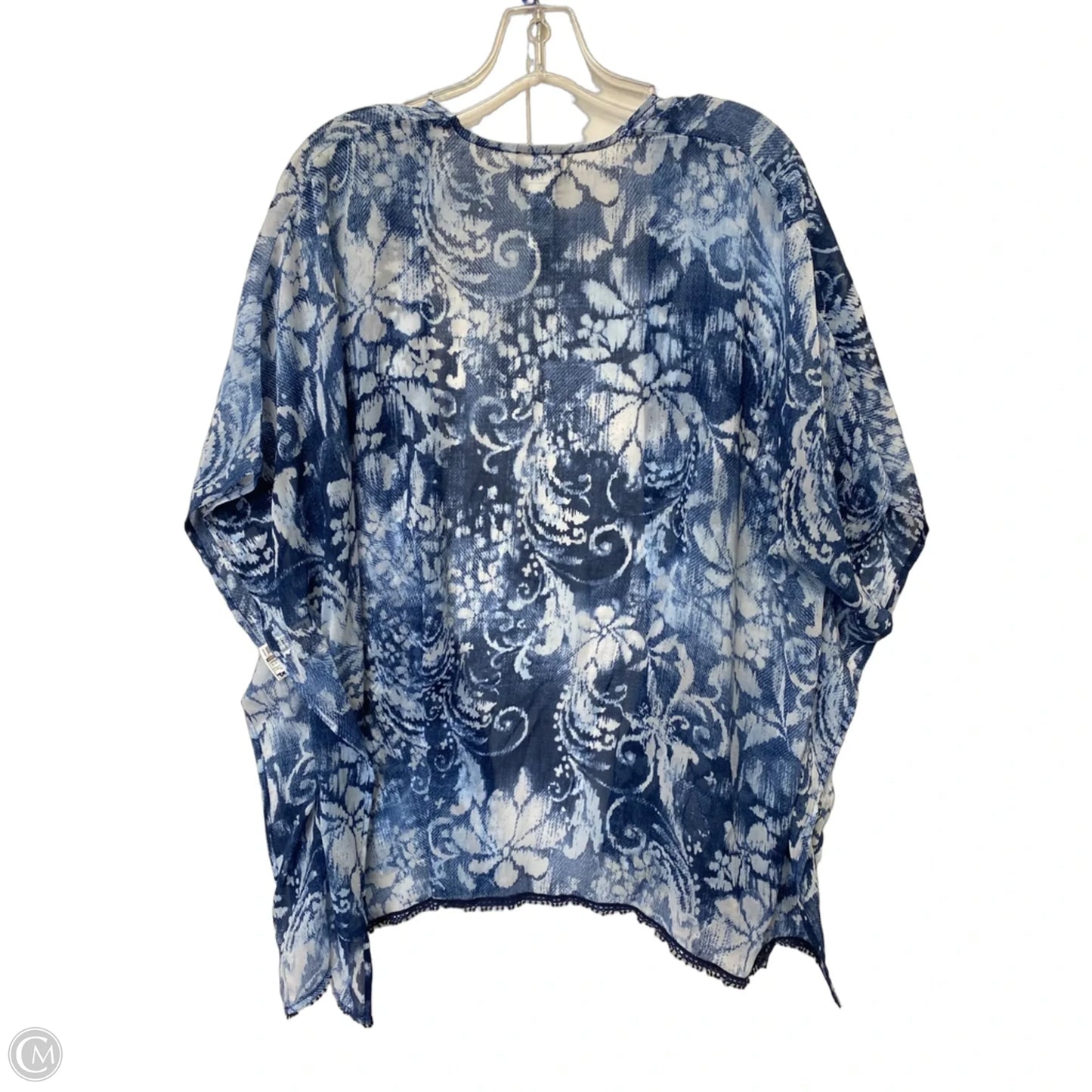 Shawl By Chicos In Blue, Size: L