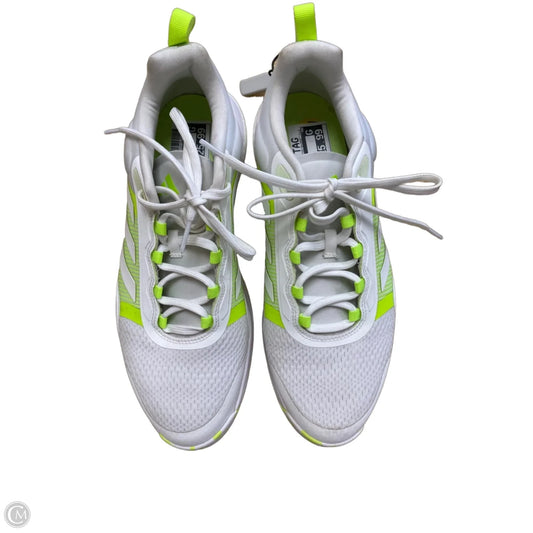 Shoes Athletic By Adidas In White, Size: 9