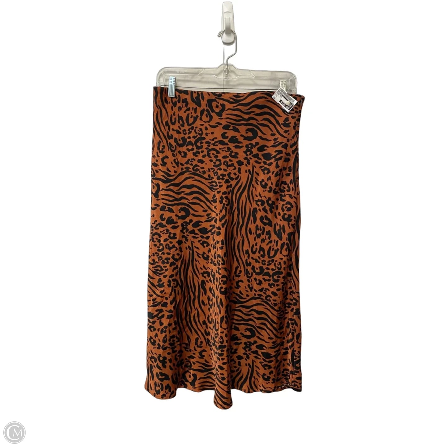 Skirt Maxi By Forever 21 In Animal Print, Size: L