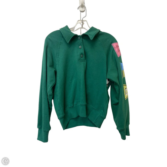 Sweatshirt Collar By Sundry In Green, Size: S
