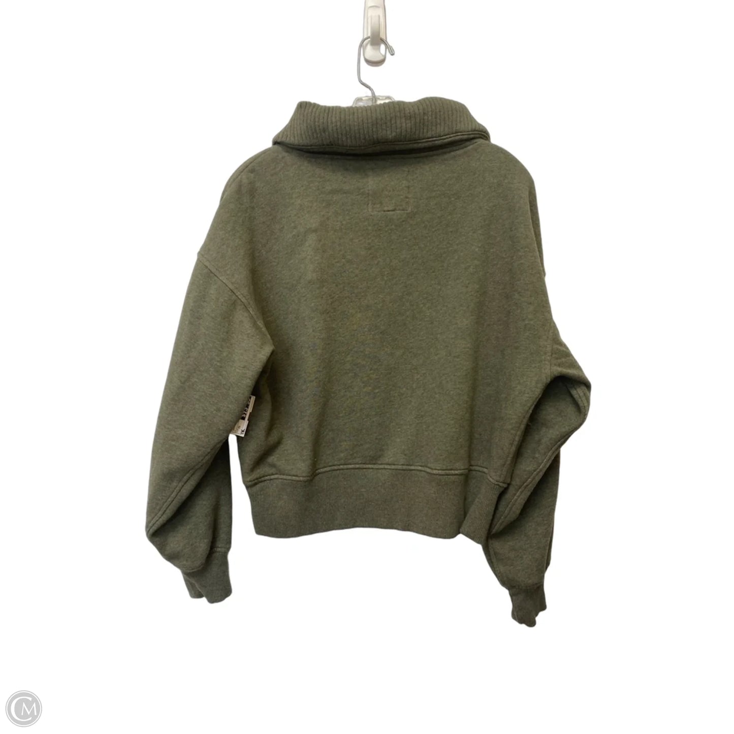 Sweatshirt Collar By Aerie In Green, Size: Xs