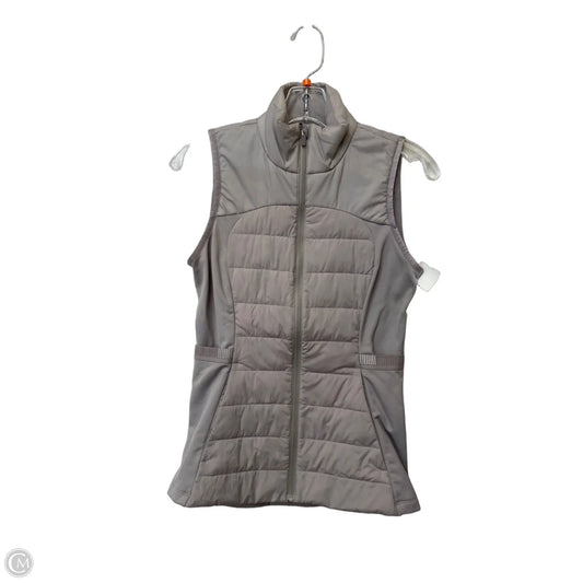 Vest Puffer & Quilted By Lululemon In Grey, Size: 4