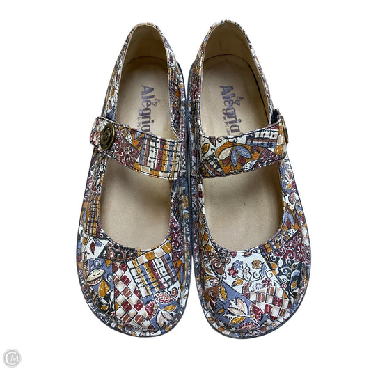 Shoes Flats By Alegria In Multi-colored, Size: 8