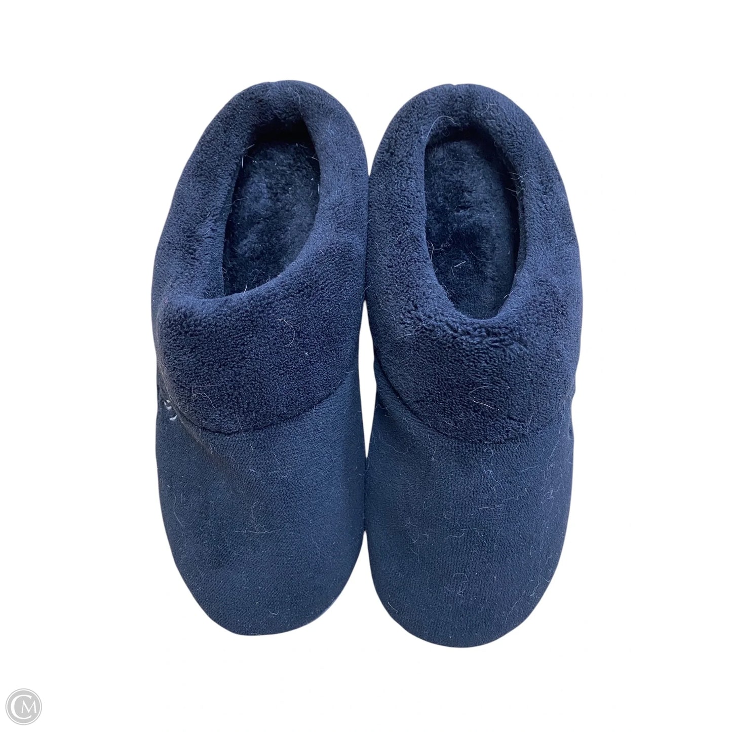 Slippers By Clothes Mentor In Black, Size: 9.5