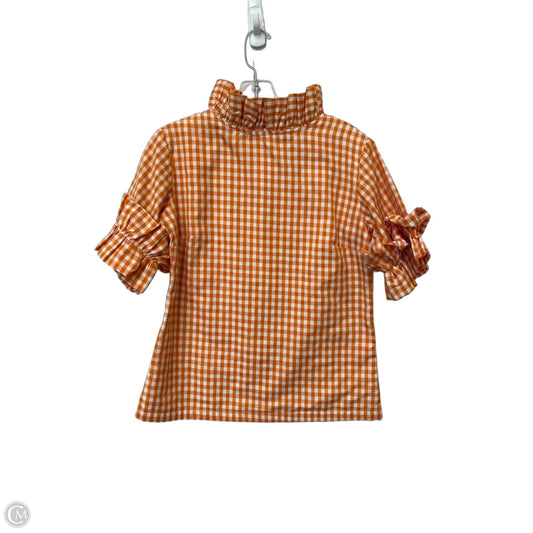 Top Short Sleeve By Clothes Mentor In Orange, Size: S