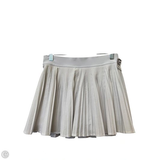 Athletic Skort By Lululemon In White, Size: 6