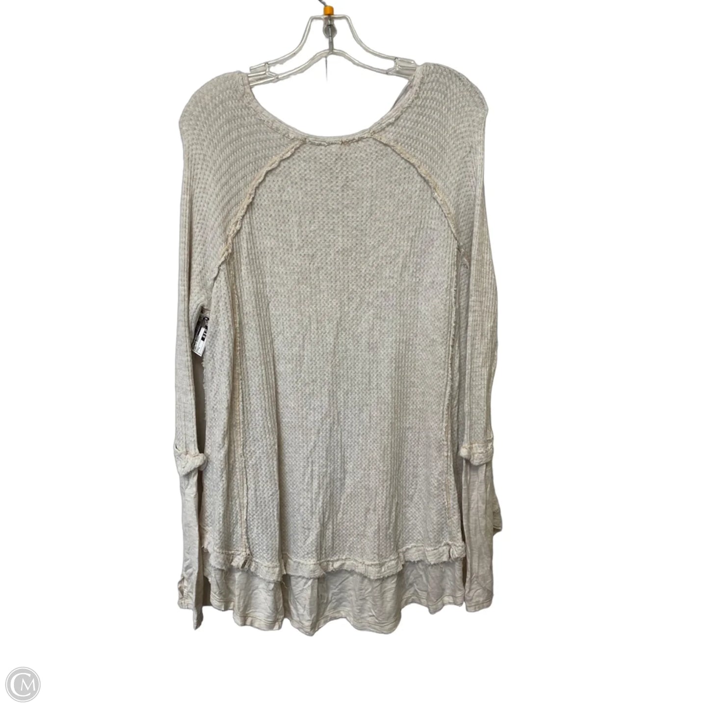 Top Long Sleeve Basic By We The Free In Grey, Size: L