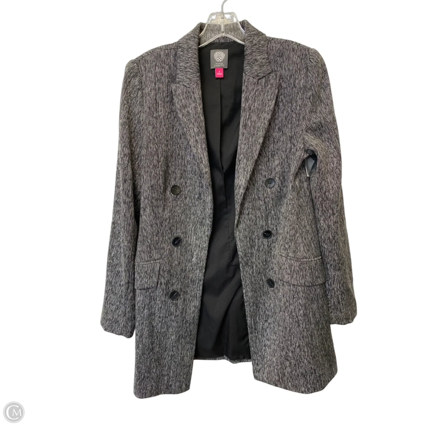 Coat Peacoat By Vince Camuto In Grey, Size: 6