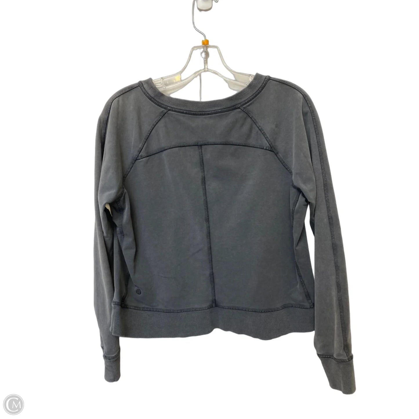 Sweatshirt Crewneck By Lululemon In Grey, Size: S