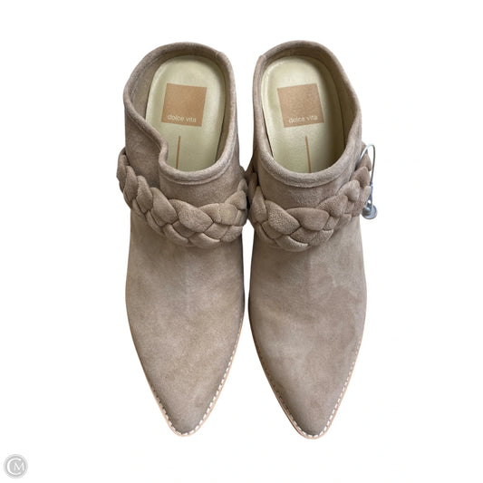 Shoes Heels Block By Dolce Vita In Tan, Size: 8.5