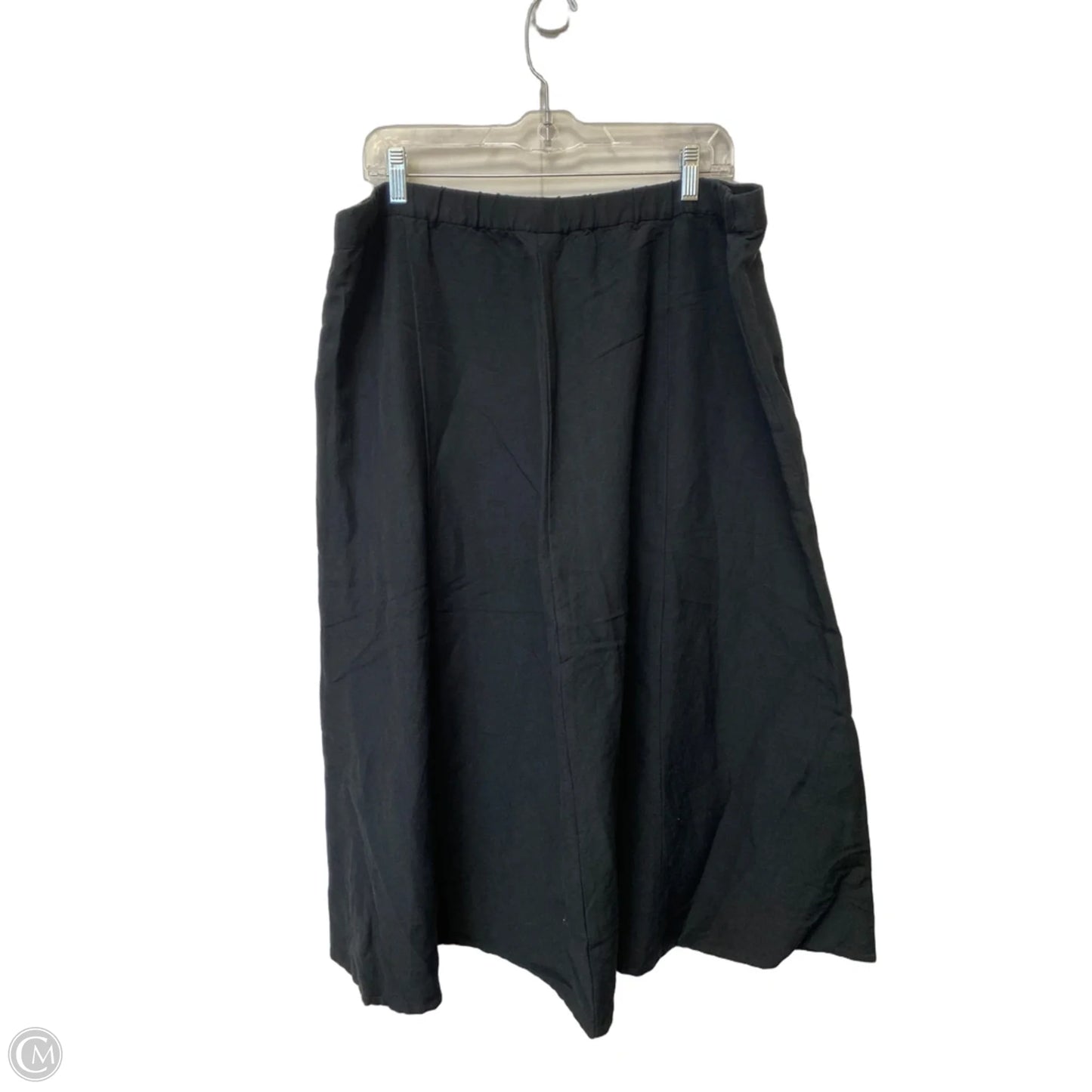 Skirt Maxi By J. Jill In Black, Size: Xl