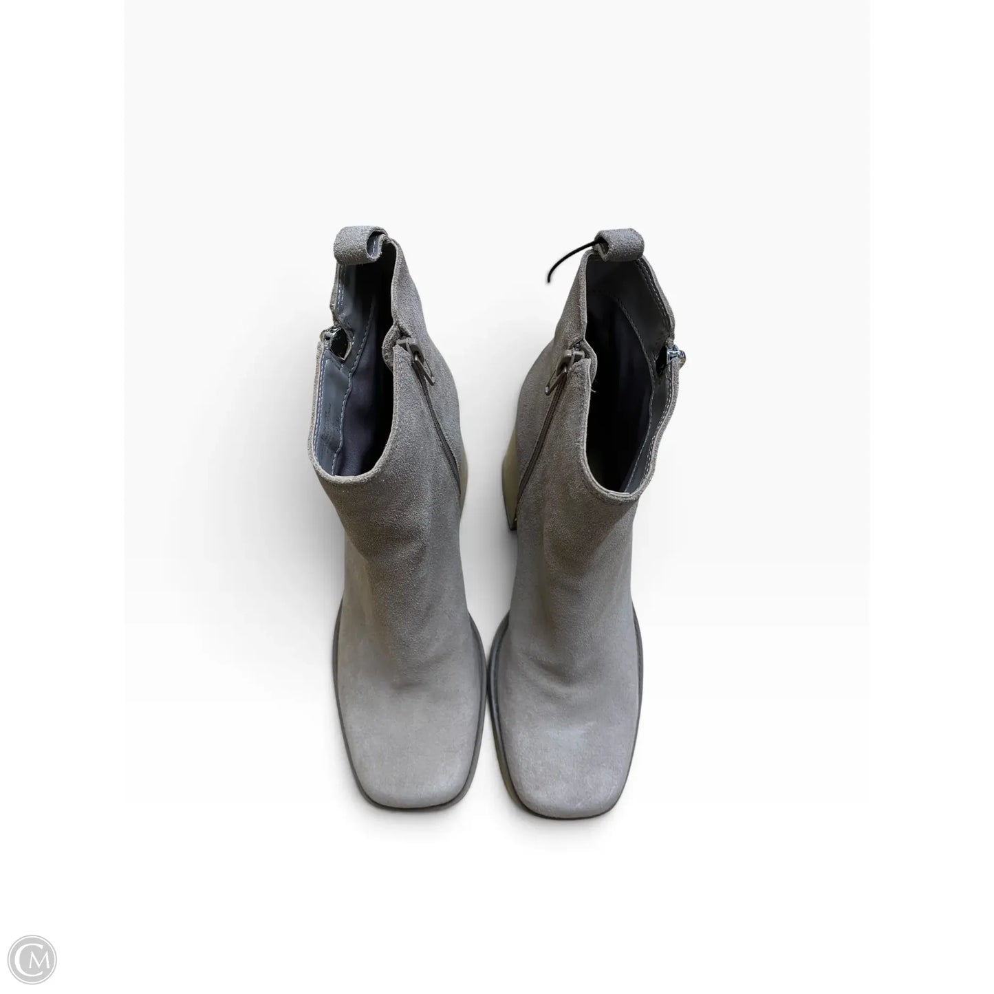 Boots Ankle Heels By Copper Key In Tan, Size: 9.5
