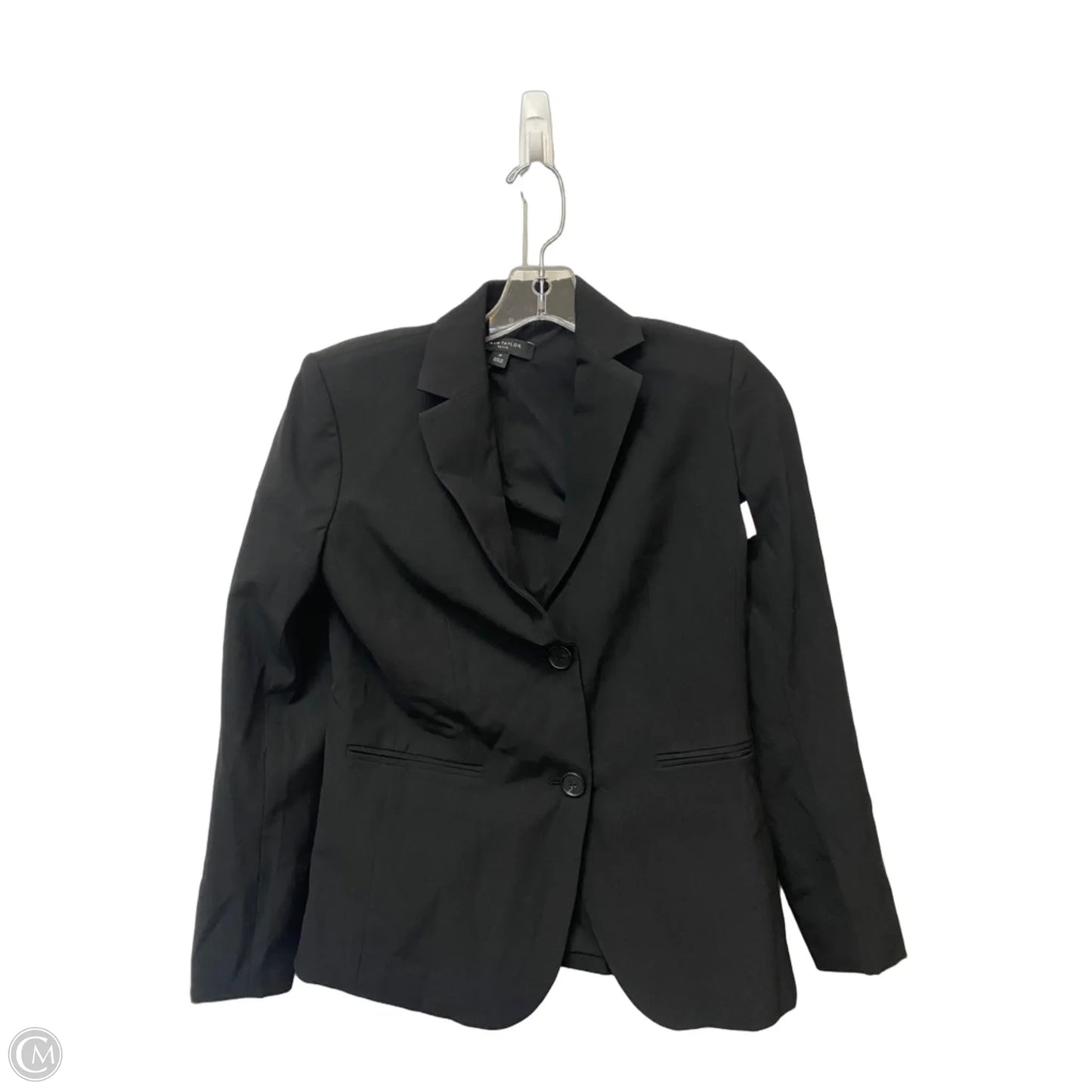 Blazer By Ann Taylor In Black, Size: 0p