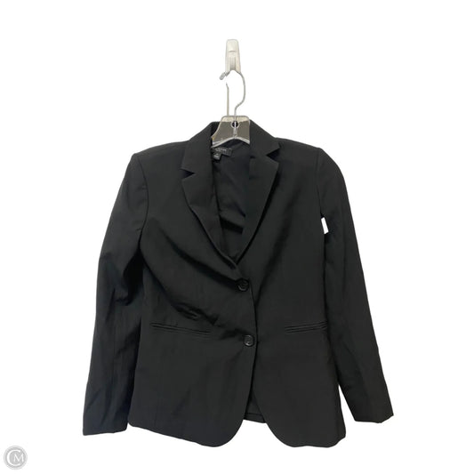 Blazer By Ann Taylor In Black, Size: 0p