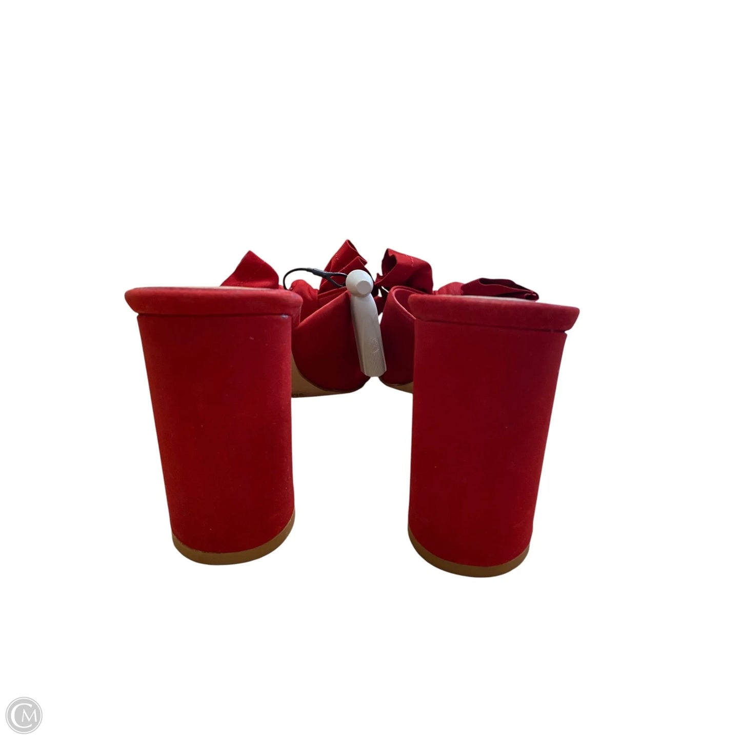 Shoes Heels Block By Gianni Bini In Red, Size: 9