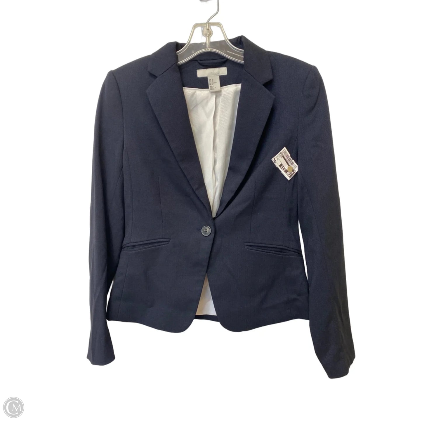 Blazer By H&m In Blue, Size: 6