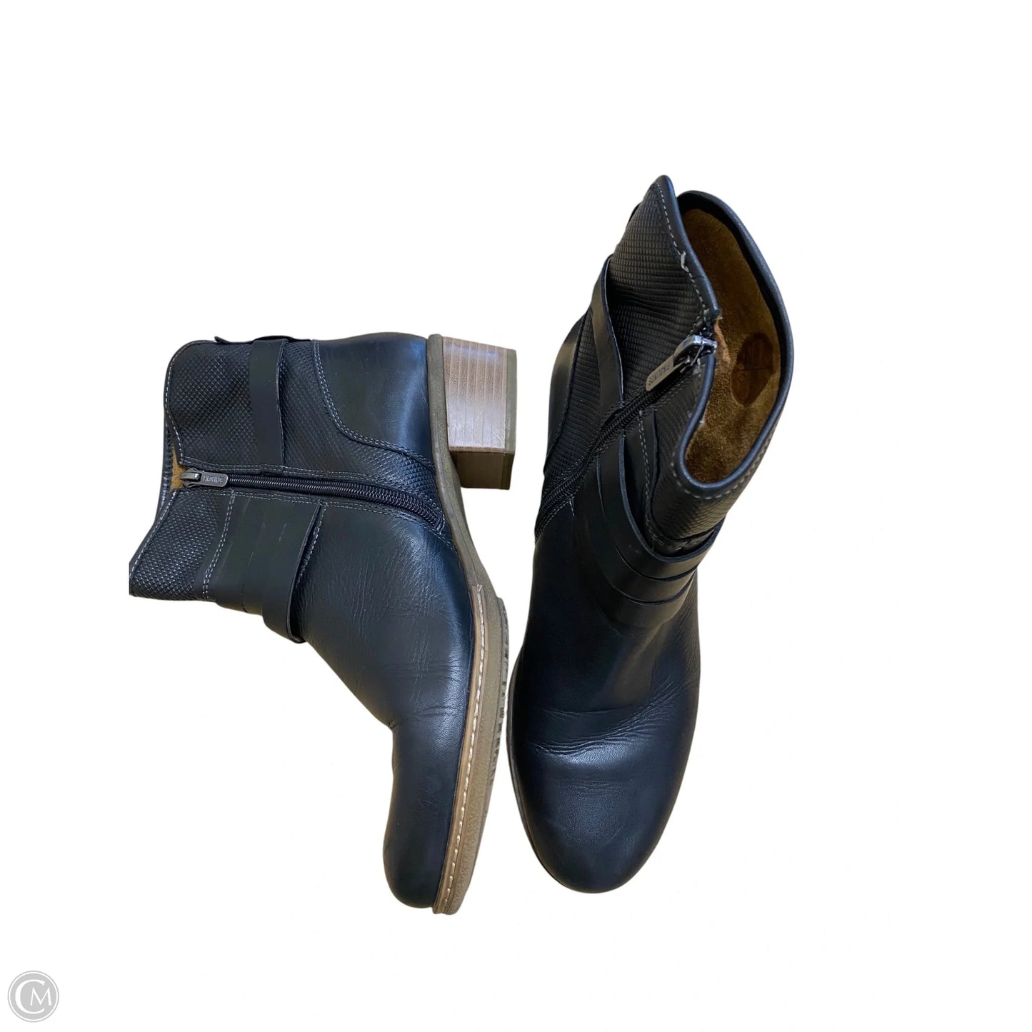 Boots Ankle Heels By Pikolinos In Black, Size: 8