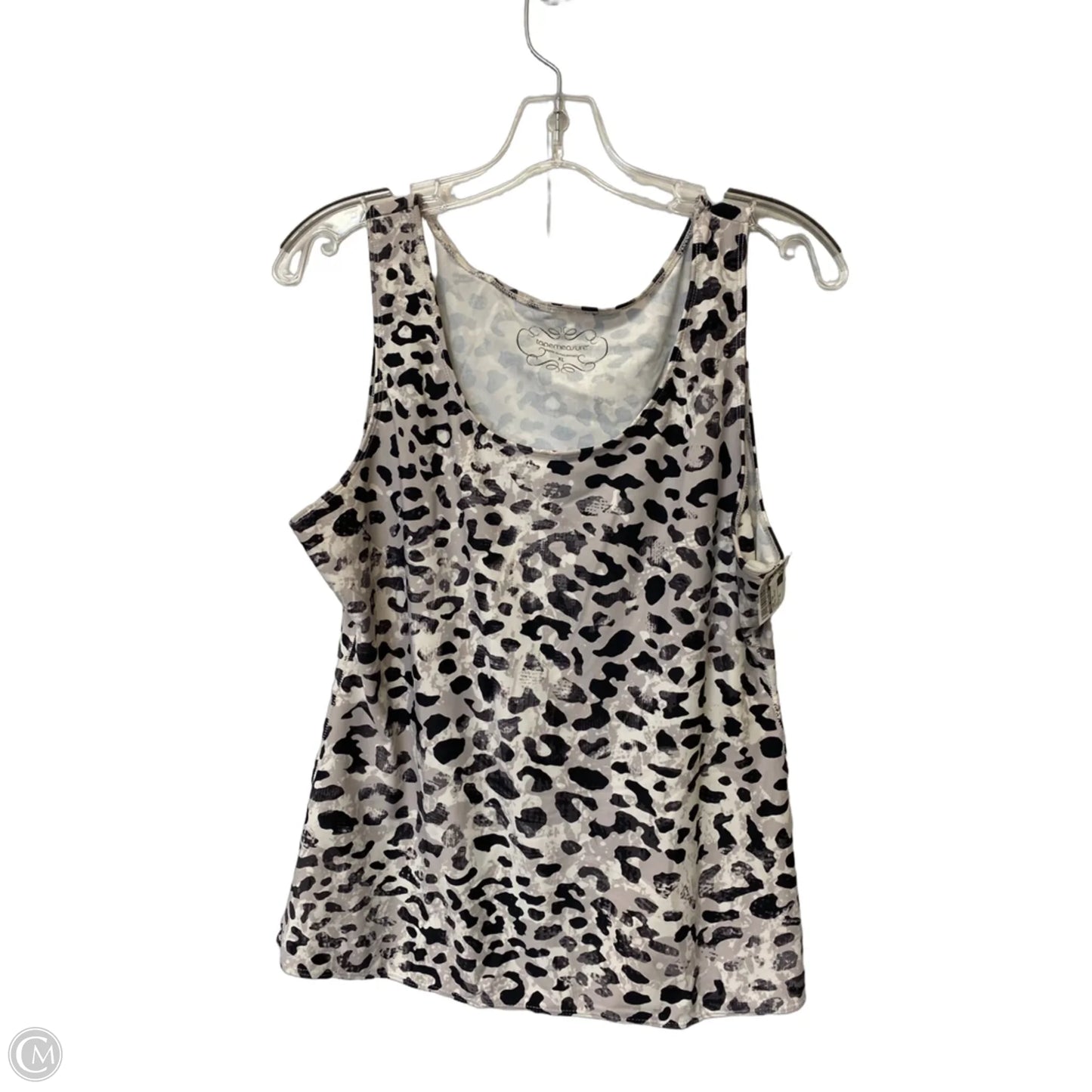 Tank Top By Tape Measure In Animal Print, Size: Xl