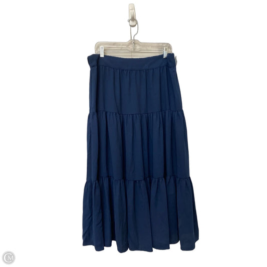 Skirt Maxi By Lc Lauren Conrad In Blue, Size: Xl
