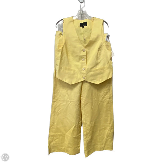 Pants Set 2pc By Banana Republic In Yellow, Size: 12p