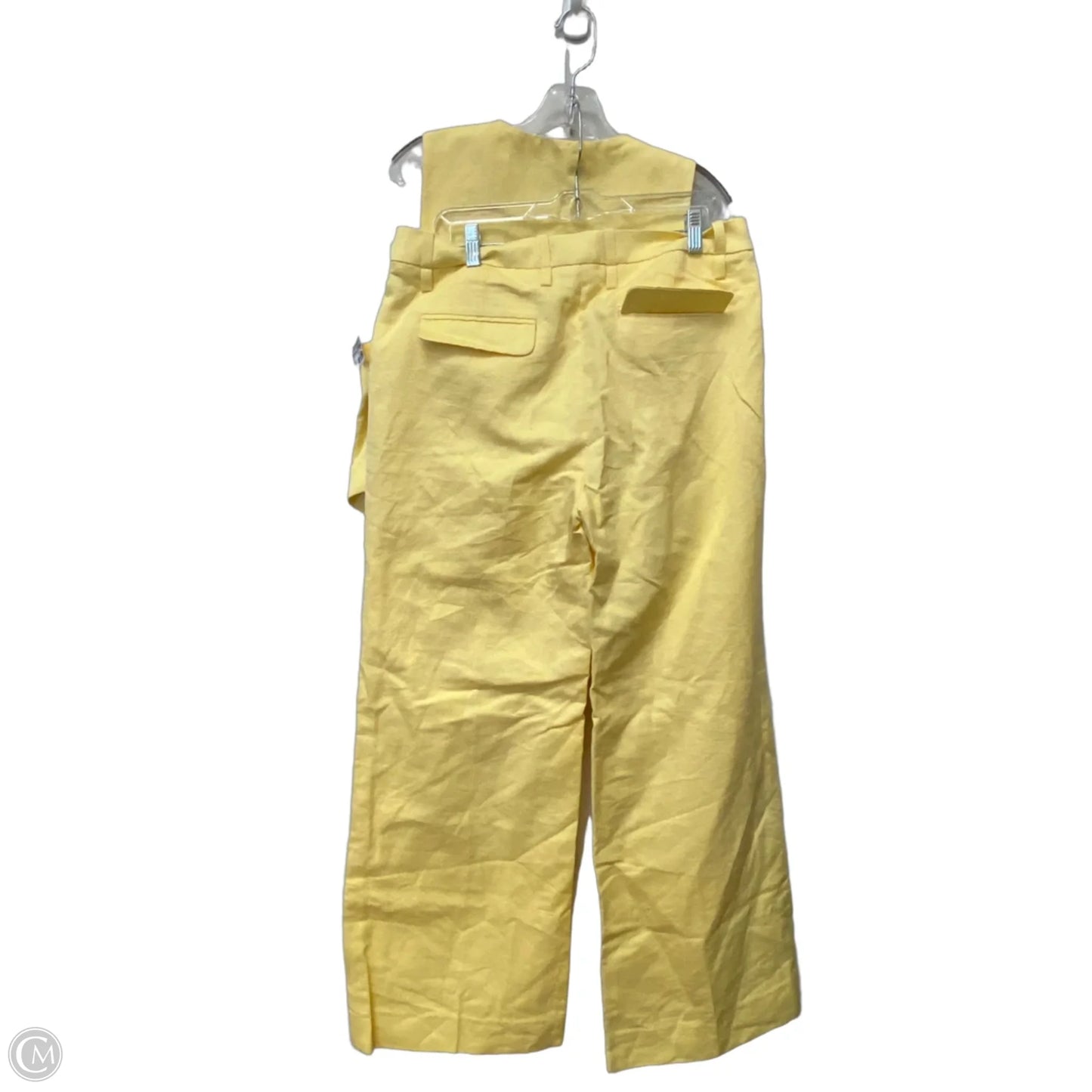Pants Set 2pc By Banana Republic In Yellow, Size: 12p