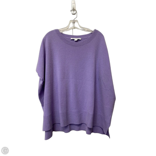 Sweater Designer By Diane Von Furstenberg In Purple, Size: L