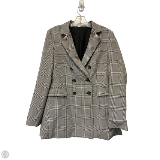 Coat Peacoat By Robert Rodriguez In Plaid Pattern, Size: 12