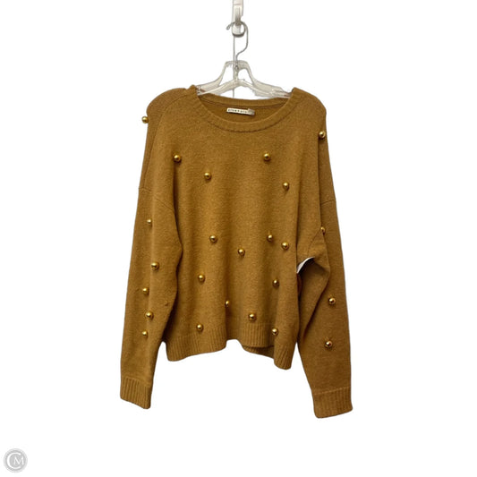 Sweater Designer By Alice + Olivia In Brown, Size: L