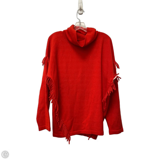 Sweater Designer By Escada In Red, Size: L