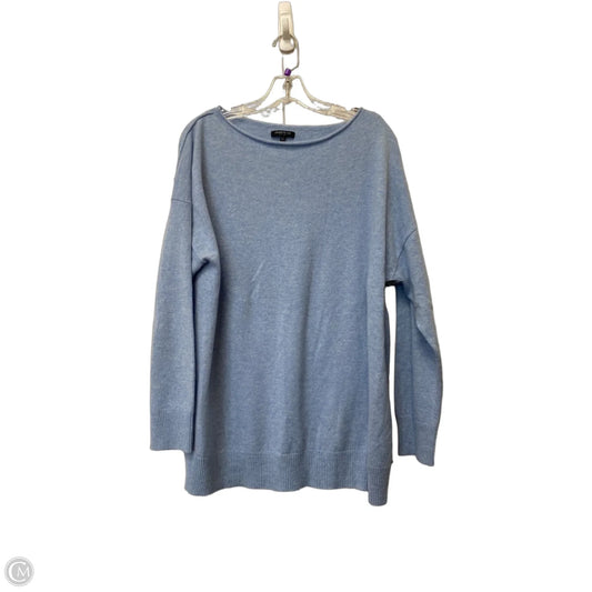 Sweater Designer By Lafayette 148 In Blue, Size: L