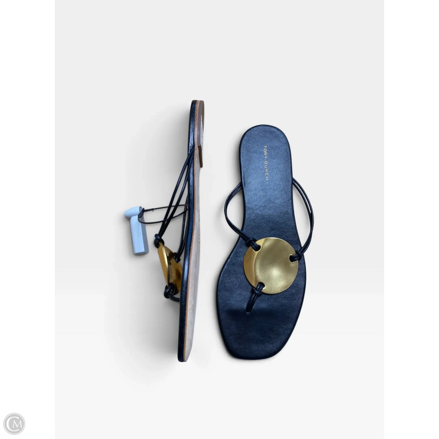 Sandals Designer By Tory Burch In Black, Size: 9.5