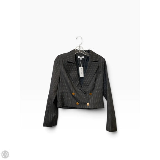 Blazer By Clothes Mentor In Striped Pattern, Size: S