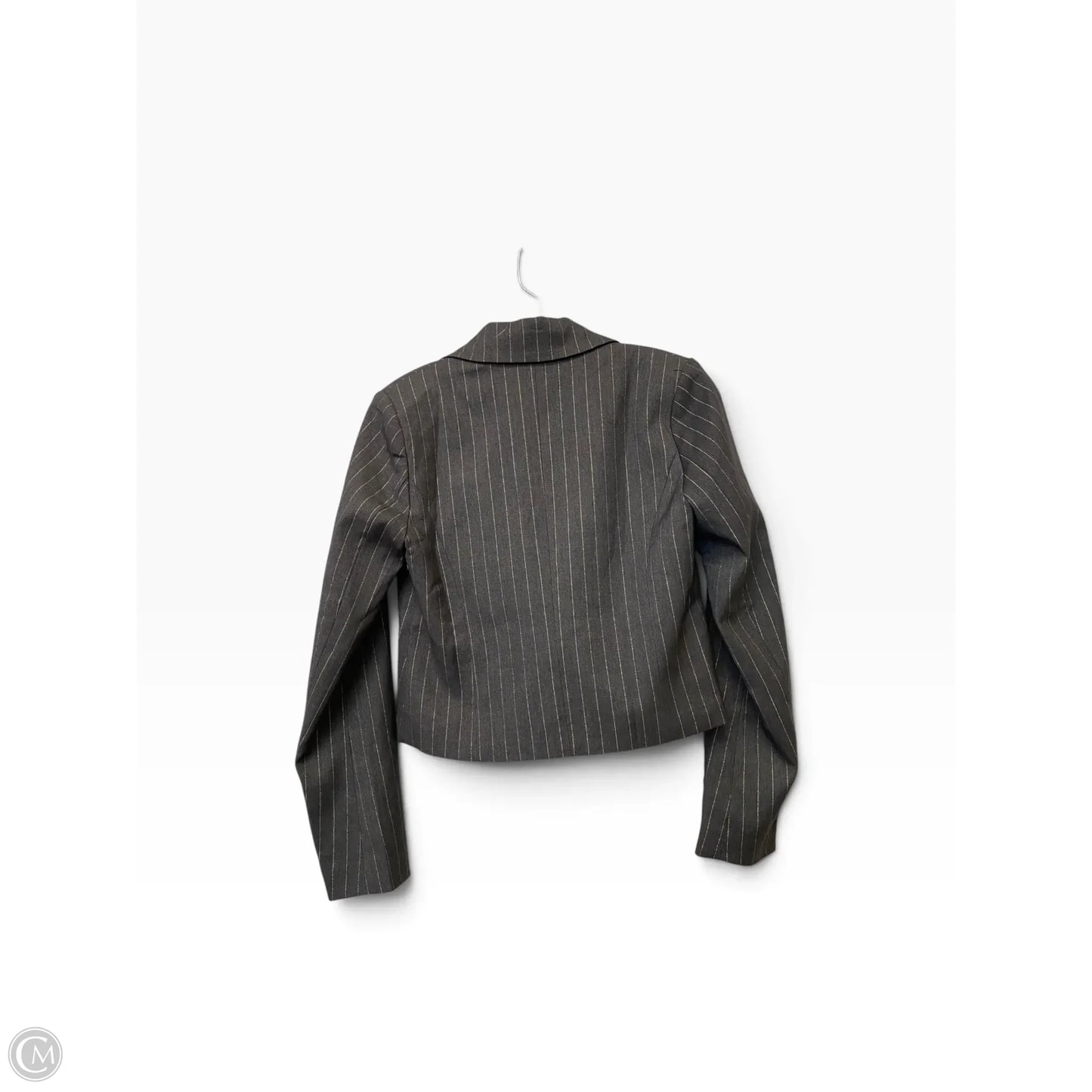 Blazer By Clothes Mentor In Striped Pattern, Size: S