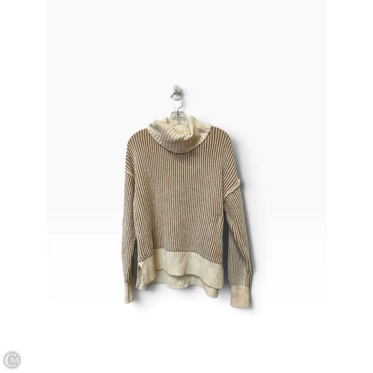 Sweater By Hem & Thread In Striped Pattern, Size: L