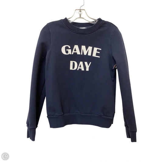 Sweatshirt Crewneck By 1901 In Navy, Size: Xs