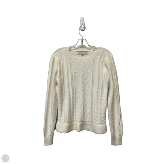 Sweater By Loft In White, Size: S