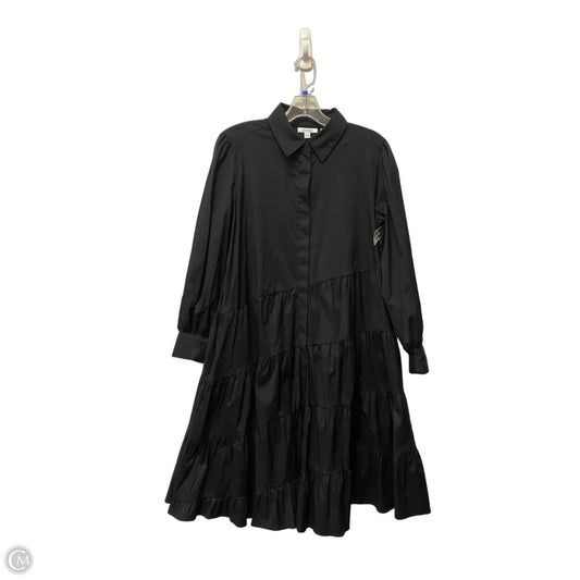 Dress Casual Midi By Chicos In Black, Size: 8