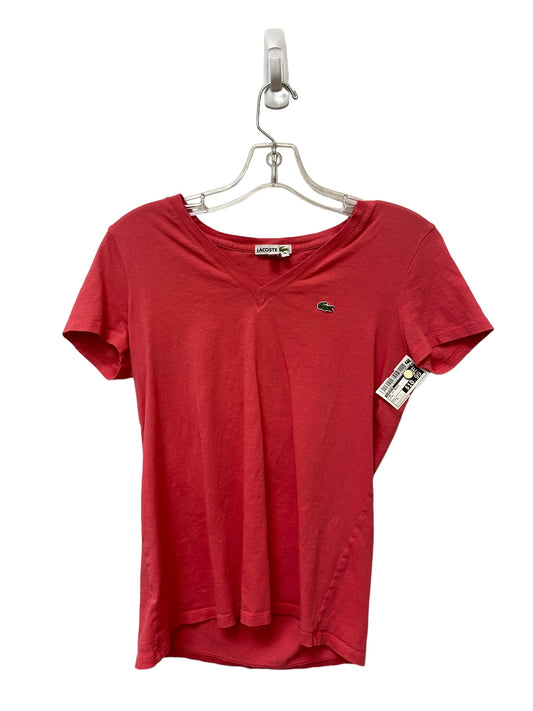 Top Short Sleeve Basic By Lacoste  Size: L