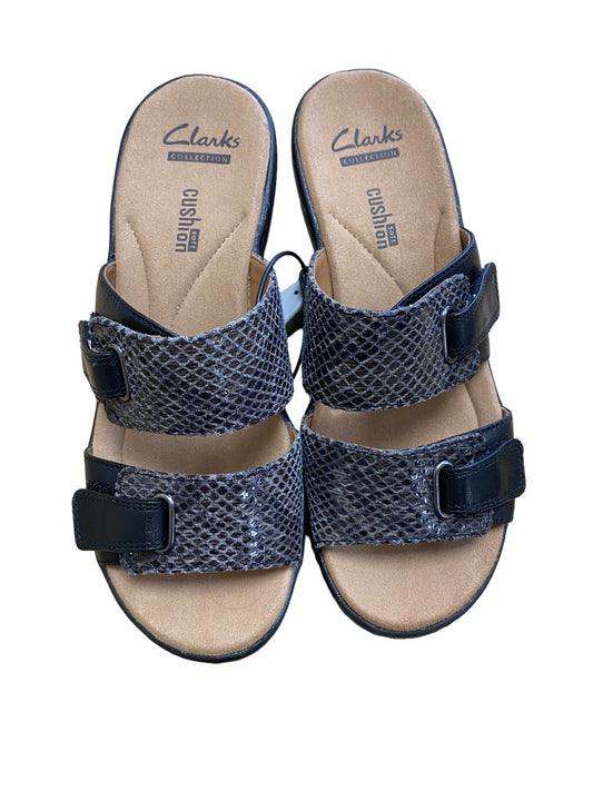 Sandals Heels Wedge By Clarks  Size: 5