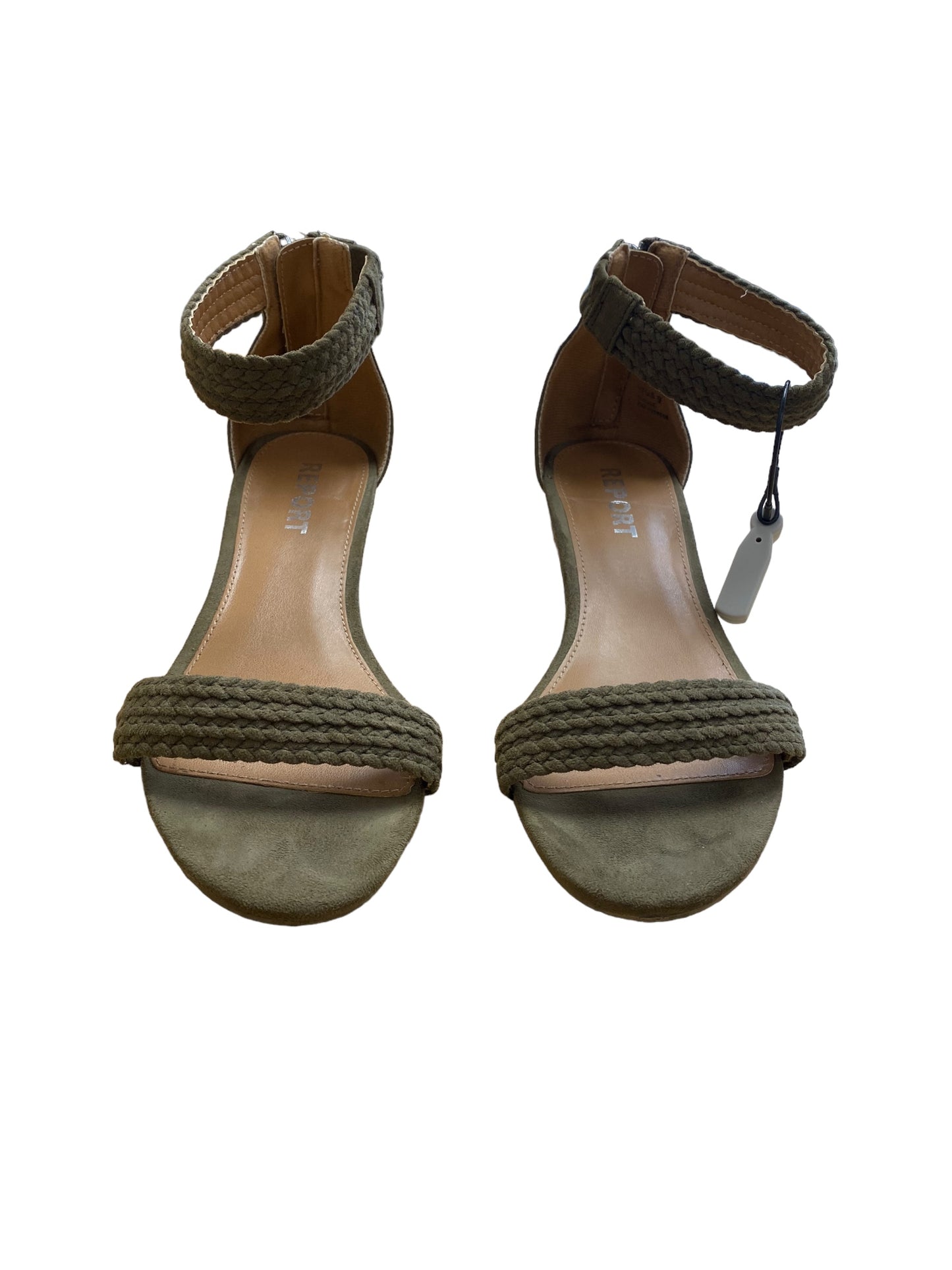 Sandals Heels Wedge By Report  Size: 9