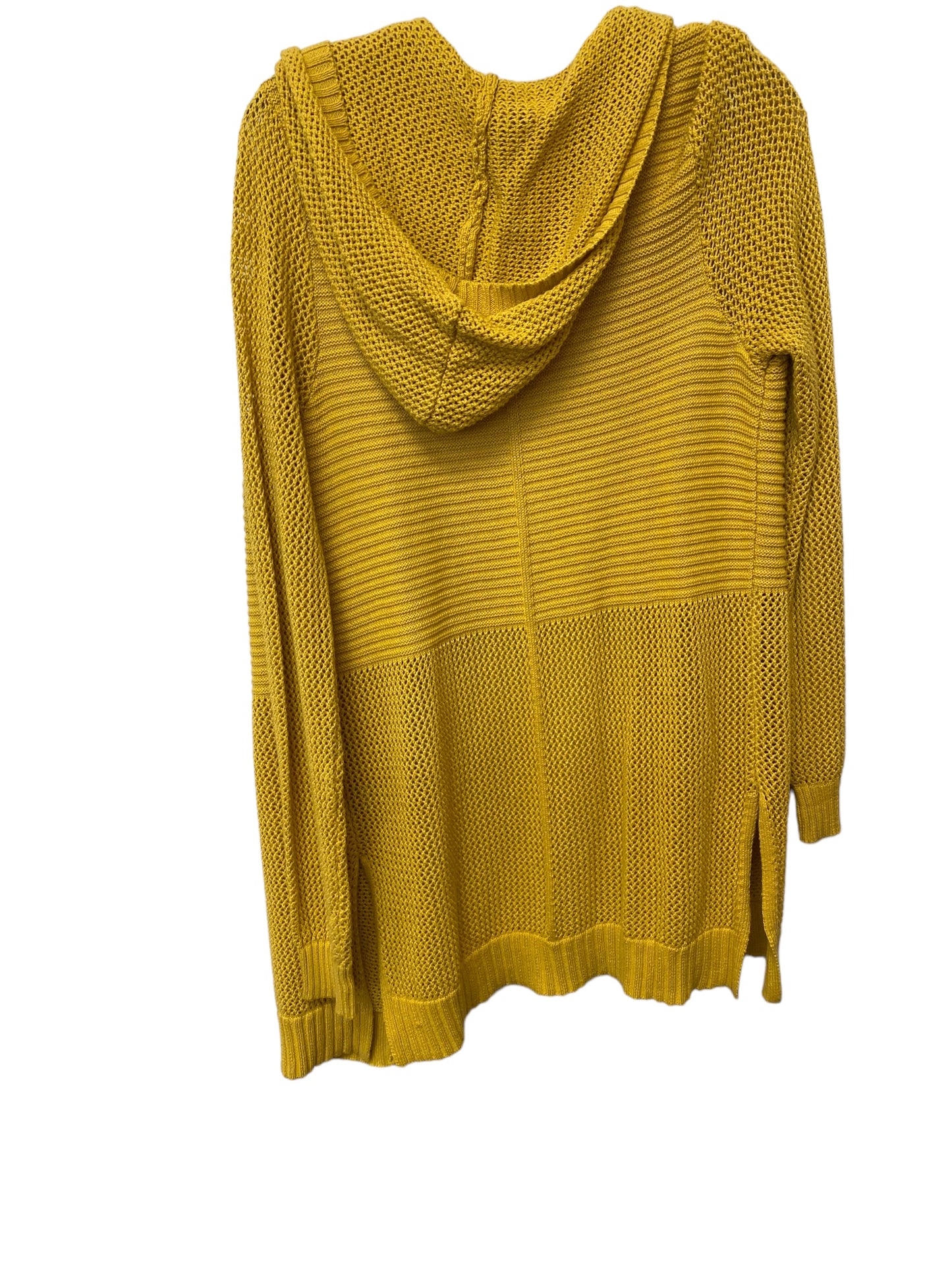 Yellow Cardigan Marled, Size M